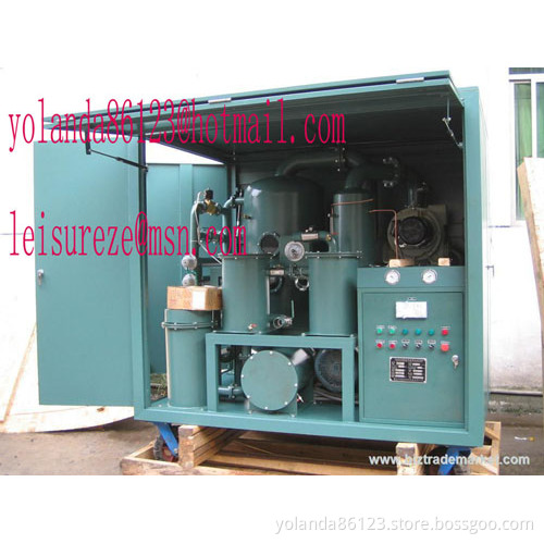 Water-Proof Transformer Oil Purifier,Oil Purification Machine